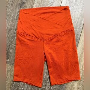 Wild Fable Bright Orange Bike Shorts size XS